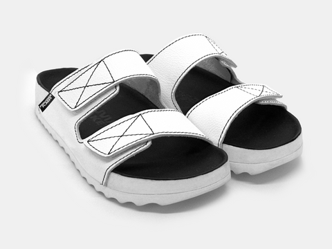 PVFK Sandals - White Flake