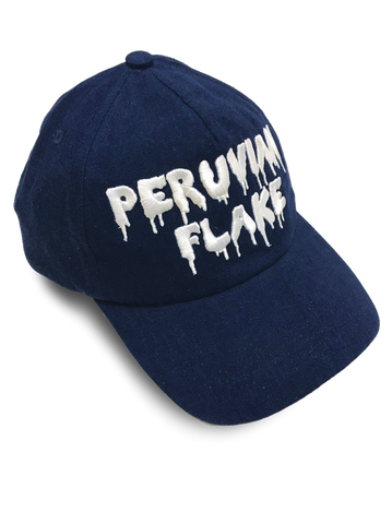 Peruvian Flake Melted Logo Hat